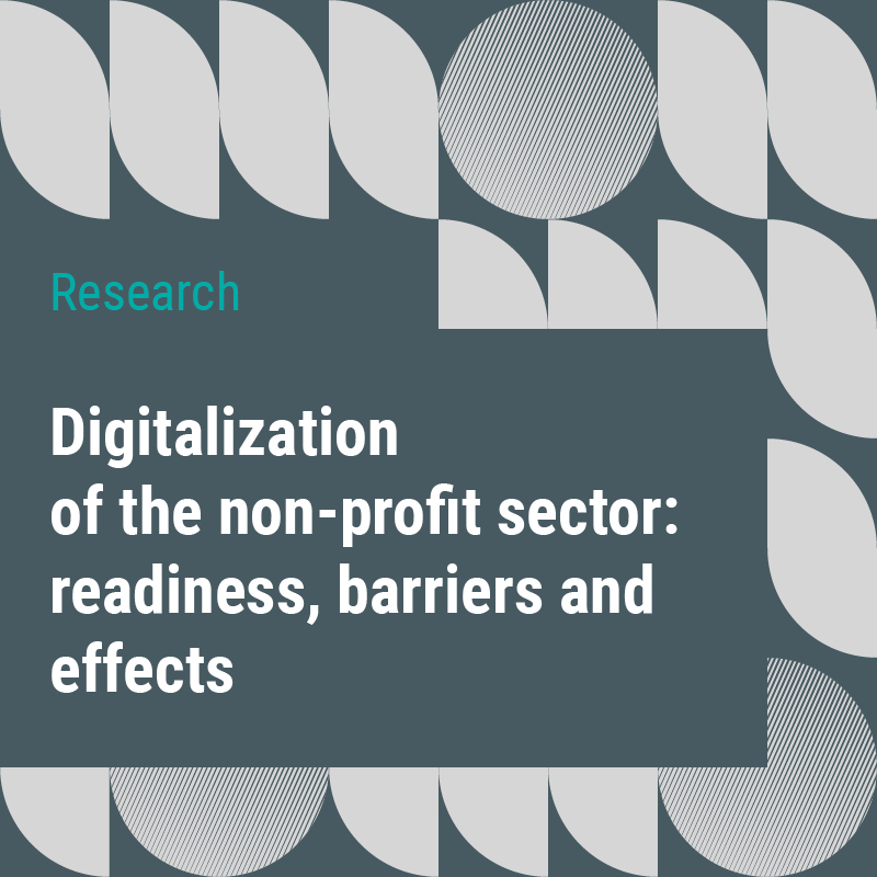 Digitalization of the non-profit sector: readiness, barriers and effects
