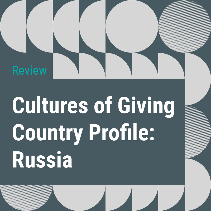 Cultures of Giving Country Profile: Russia